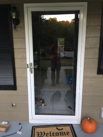 Traditional Glass Door